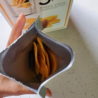 딜라이트 프로젝트 쫀득한 망고말랭이 5입 기획상품 — 5점을 준 리뷰어가 2021년 7월 올린 사용 사진