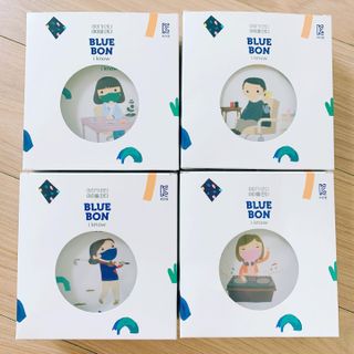 [블루 본 아이노우] 유아용 컬러마스크 40 PCS SET 2중 택 1 — 4.5점을 준 리뷰어가 2021년 5월 올린 사용 사진