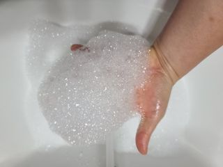 카프리나 프레쉬 산양밀크 어메이징 바디워시 500ml(오리지널향) — 5점을 준 리뷰어가 2023년 4월 올린 사용 사진