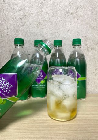 몽베스트 Montbest with Sparkling water Lime20병 — 5점을 준 리뷰어가 2022년 11월 올린 사용 사진