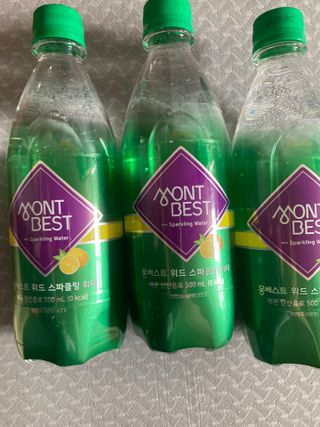 몽베스트 Montbest with Sparkling water Lemon OR Lime 20병(랜덤) — 5점을 준 리뷰어가 2022년 5월 올린 사용 사진