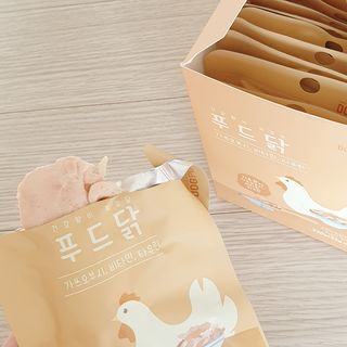 도그퓨어 푸드닭 강아지 닭고기 통살 애견간식 오리지널/차전자피/초록입홍합 — 5점을 준 리뷰어가 2021년 11월 올린 사용 사진
