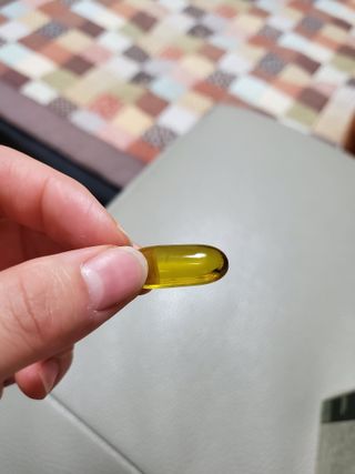 먹어도좋아 퓨어대마종자유 — 5점을 준 리뷰어가 2021년 11월 올린 사용 사진