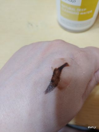 랑벨 내츄럴 딥 클렌징 워터 500ml — 5점을 준 리뷰어가 2022년 6월 올린 사용 사진