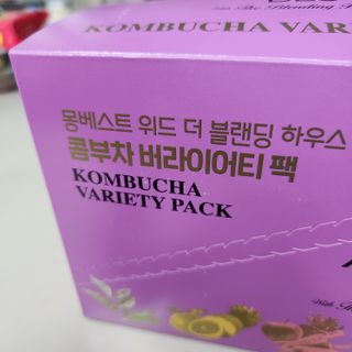 몽베스트 위드더 블랜딩 하우스 콤부차 _ 버라이어티팩 — 5점을 준 리뷰어가 2023년 6월 올린 사용 사진