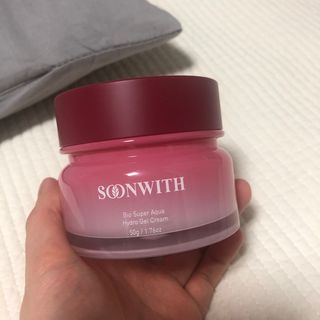 SOONWITH 바이오 수퍼 아쿠아 하이드로 젤 크림 — 4점을 준 리뷰어가 2021년 3월 올린 사용 사진