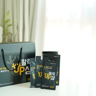 [이뮤니티플러스] 최고급녹용과 국내산 6년근 홍삼으로 활력업!!_ 활력UP삼 30포 1box — 5점을 준 리뷰어가 2022년 5월 올린 사용 사진