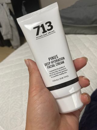[세븐원쓰리 713] 내 본연의 피부회복 피누스 소나무보습크림 — 5점을 준 리뷰어가 2021년 11월 올린 사용 사진