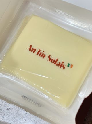 앙투어솔레 아일랜드 구워먹는 치즈 100 자연 치즈 와인안주 300g(100g x 3팩) — 4.5점을 준 리뷰어가 2022년 8월 올린 사용 사진