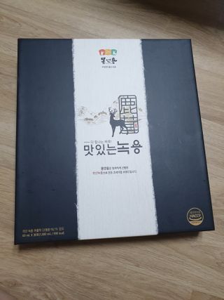 [몸엔용] 과일을 넣어 국산녹용을 맛있게 60ml x 30포 — 4.5점을 준 리뷰어가 2021년 6월 올린 사용 사진
