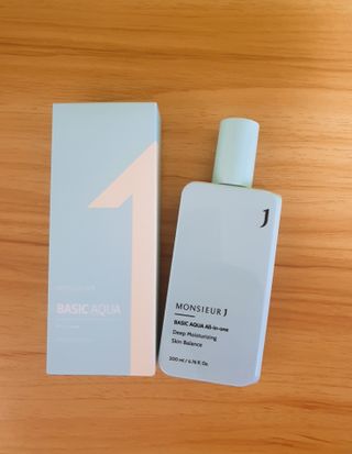 [정우성 올인원] 무슈제이 베이직 아쿠아 올인원 / 남자 화장품 브랜드 — 5점을 준 리뷰어가 2021년 3월 올린 사용 사진