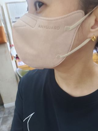 [애니가드] 셋업 메베마스크라이트  (대형 4컬러 + 중형 4컬러) — 5점을 준 리뷰어가 2022년 7월 올린 사용 사진