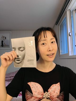 아이디플라코스메틱 페이스핏 플라스터 마스크 _ 리뉴얼 — 4점을 준 리뷰어가 2022년 5월 올린 사용 사진