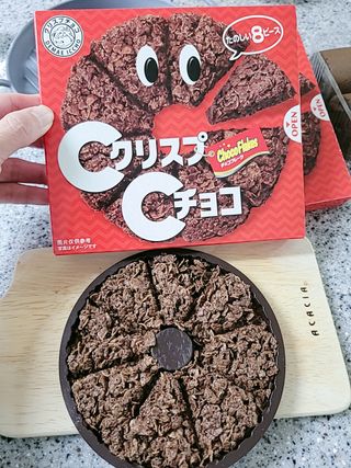 NISSIN 닛신 크리스피 초코 — 5점을 준 리뷰어가 2022년 12월 올린 사용 사진