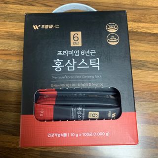 [푸름웰니스] 프리미엄 6년근 홍삼스틱 3mg x 100포 — 5점을 준 리뷰어가 2022년 4월 올린 사용 사진