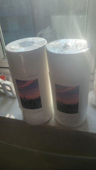 부직포나라 중금속유해물질ZERO 뜯어쓰는 주방 일회용수세미 60매 2매 — 5점을 준 리뷰어가 2022년 11월 올린 사용 사진