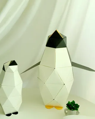 [폴리곤즈] 허들린 패밀리 DIY 블록 세트 (허들린 펭귄 블록+미니허들린 펭귄 블록) — 5점을 준 리뷰어가 2022년 4월 올린 사용 사진