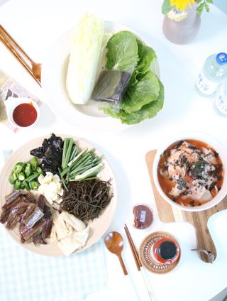 마라도푸드 포항 구룡포 햇 과메기 야채세트 마라도회식당 꽁치 — 5점을 준 리뷰어가 2024년 1월 올린 사용 사진