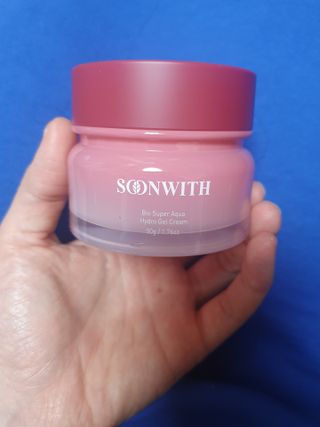 SOONWITH 바이오 수퍼 아쿠아 하이드로 젤 크림 — 5점을 준 리뷰어가 2021년 5월 올린 사용 사진