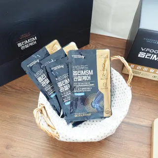 [브이푸드] 옵티MSM 관절케어 (70ml x30포) — 5점을 준 리뷰어가 2022년 7월 올린 사용 사진