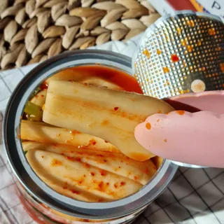셰프애찬 알타리김치 총각김치 1kg — 5점을 준 리뷰어가 2022년 10월 올린 사용 사진