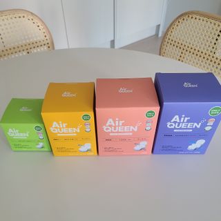 에어퀸 뉴브레스 유기농 생리대 4종 (팬티라이너 20P + 중형 10P + 대형 10P + 오버나이트 8P)_체험단 — 5점을 준 리뷰어가 2024년 6월 올린 사용 사진