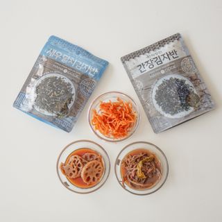 하나마이 [마마쿡] 전 청와대 천상현 셰프의 밑반찬  5종세트(소고기 장조림+연근조림+진미채+간장김자반+새우김자반) — 5점을 준 리뷰어가 2023년 4월 올린 사용 사진