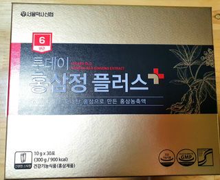 서울약사신협_투데이홍삼정플러스스틱_10g x 30포 — 5점을 준 리뷰어가 2021년 5월 올린 사용 사진
