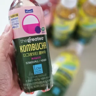 더그레잇티 콤부차 [매일유업] 더그레잇티 44kcal 콤부차 300ml *12개입 (오리지널 6개+베리리치 6개) — 5점을 준 리뷰어가 2023년 7월 올린 사용 사진