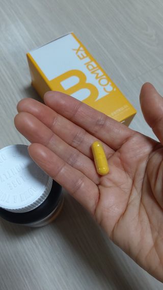 메디타민 비타민B 컴플렉스 — 5점을 준 리뷰어가 2021년 5월 올린 사용 사진