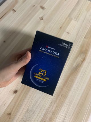 리더스코스메틱 리더스 프로 하이드라 아미노 슬리핑 마스크 — 5점을 준 리뷰어가 2021년 1월 올린 사용 사진