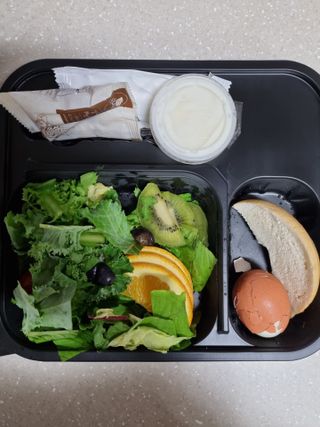 참살이도시락 작심삼일 샐러드도시락 3개 맛보기 새벽배송 또는 택배배송 — 5점을 준 리뷰어가 2021년 8월 올린 사용 사진