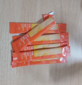 [닥터루템]맛있는 파인애플맛 과채효소 THE파이토엔자임365 1box (30포) — 5점을 준 리뷰어가 2022년 10월 올린 사용 사진