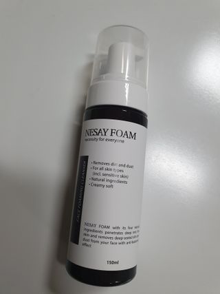 NESAY 네세이 크림 폼클렌져 포맨 150mL 남자폼클렌져 — 4.5점을 준 리뷰어가 2021년 3월 올린 사용 사진