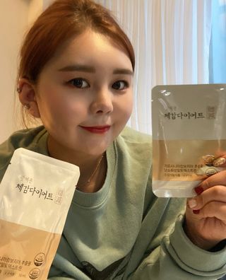 보의당 왕혜문 체감다이어트 — 5점을 준 리뷰어가 2021년 10월 올린 사용 사진