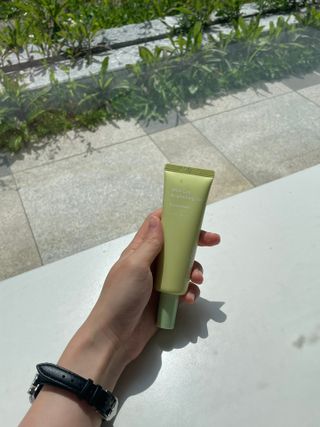 아이레시피 마일드시카 브라이트닝 업 선스크린 SPF50+ PA++++ — 5점을 준 리뷰어가 2023년 6월 올린 사용 사진