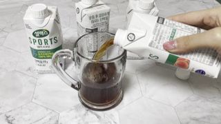 셀렉스스포츠 셀렉스 스포츠 웨이 프로틴 복숭아_ 330ml x 12팩 — 5점을 준 리뷰어가 2021년 11월 올린 사용 사진