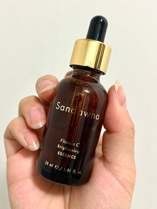 스킨큐어 산다화 비타민c 화이트닝 에센스 30ml — 5점을 준 리뷰어가 2023년 9월 올린 사용 사진