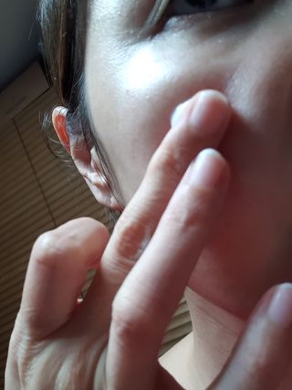 아이디플라코스메틱 아이디 페이스핏 플러스 앰플 — 5점을 준 리뷰어가 2021년 10월 올린 사용 사진