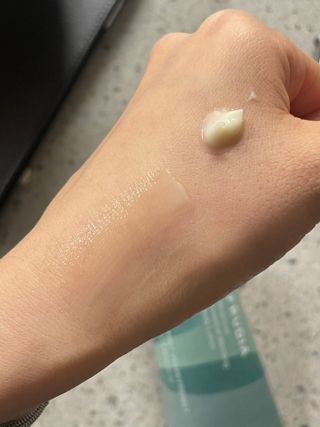 [후르디아] 올리브영 저자극 비건바디로션 — 5점을 준 리뷰어가 2023년 2월 올린 사용 사진