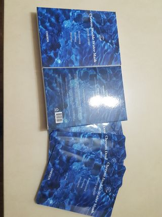 체르엠 그린 케비어 더블워터 마스크팩 5매입  2팩 — 5점을 준 리뷰어가 2021년 12월 올린 사용 사진
