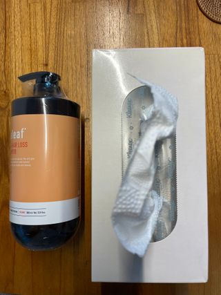 달리프 진저 베러 퍼퓸 탈모 완화 샴푸 1000ml 향 3종 — 5점을 준 리뷰어가 2021년 3월 올린 사용 사진