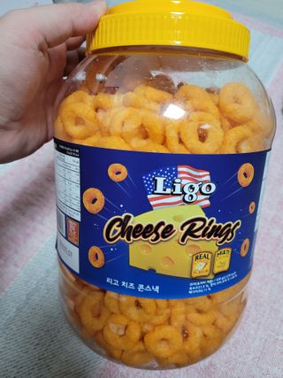 리고 치즈링 430g — 5점을 준 리뷰어가 2022년 9월 올린 사용 사진