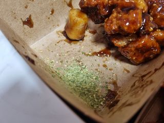 우주쿡 천연조미료 고메 프리미엄 시즈닝 6종 택1 청양고추+ /대파 /깻잎 /마늘 /생강 /표고버섯 — 4점을 준 리뷰어가 2021년 8월 올린 사용 사진