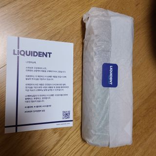리퀴덴트 오랄케어 온가족용 리퀴덴트 더더 오랄케어 무불소 치약 + 임상시험완료 이중 미세 엠보싱 칫솔 올데이세트 — 5점을 준 리뷰어가 2021년 1월 올린 사용 사진