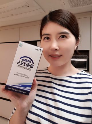 자연에온 아르긴포스 L-아르기닌 5555mg 스틱 15개입 1박스 — 5점을 준 리뷰어가 2021년 5월 올린 사용 사진