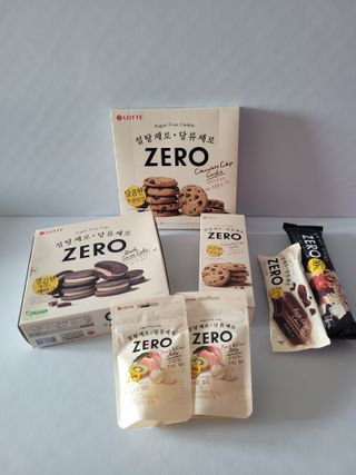 ZERO (초콜릿 칩 쿠키, 카카오 케이크, 후르츠 젤리, 아이스 콜라, 아이스 초코바) — 4.5점을 준 리뷰어가 2022년 6월 올린 사용 사진