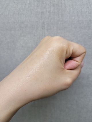 산수시 아쿠아 베네핏 24h 수부지 물광 속건조 수분크림 50ml — 5점을 준 리뷰어가 2021년 6월 올린 사용 사진