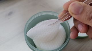 팜스테이 티트리 바이옴 카밍 토너 패드 — 5점을 준 리뷰어가 2022년 11월 올린 사용 사진