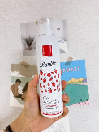 여우두마리 아기 버블클렌저 버블폼 거품놀이 유아바디워시 배쓰밤 입욕제 — 4점을 준 리뷰어가 2021년 2월 올린 사용 사진